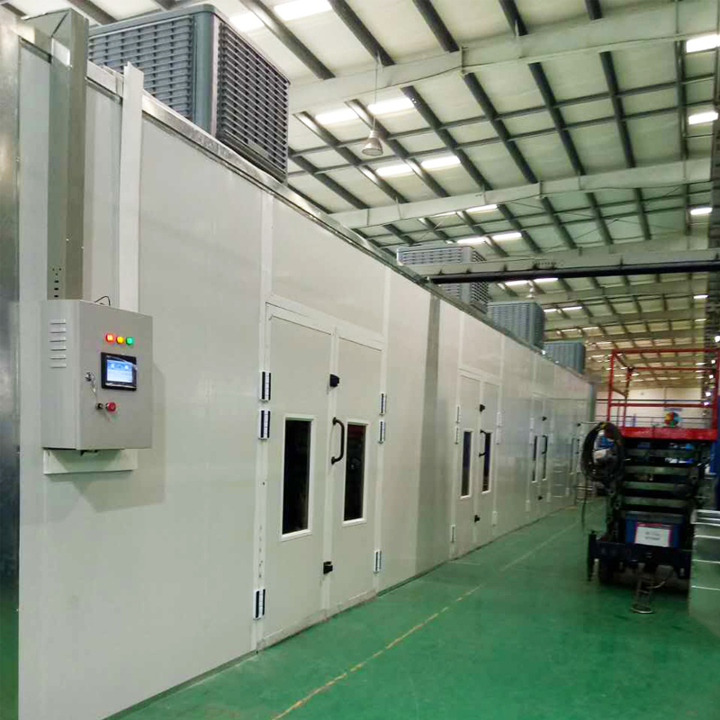 CE Approved Diesel Heating Auto Paint Booth