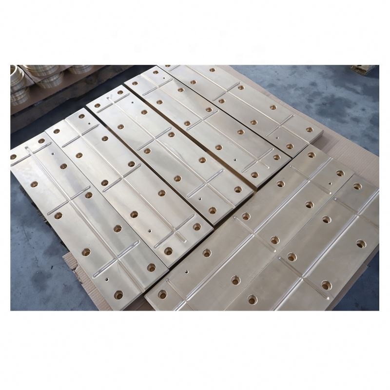 Latest Design Cast bronze plate prices, oilfree slide plates,bronze slide plate