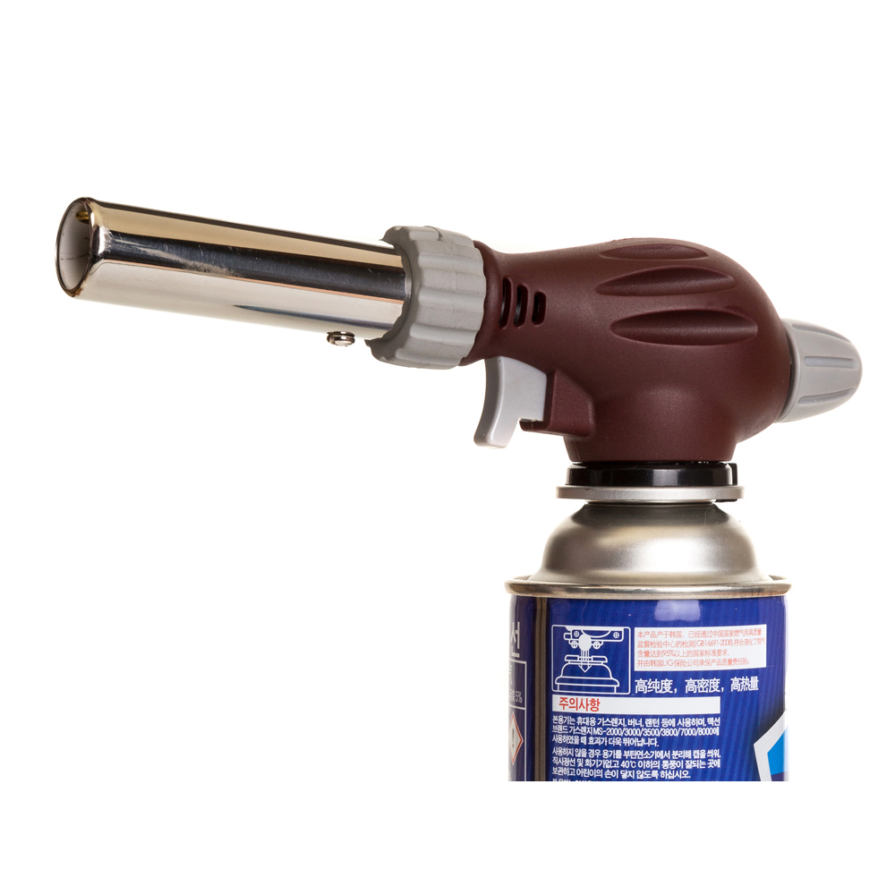 WS-518C kitchen cooking stainless steel 22mm caliber butane BBQ torch lighter