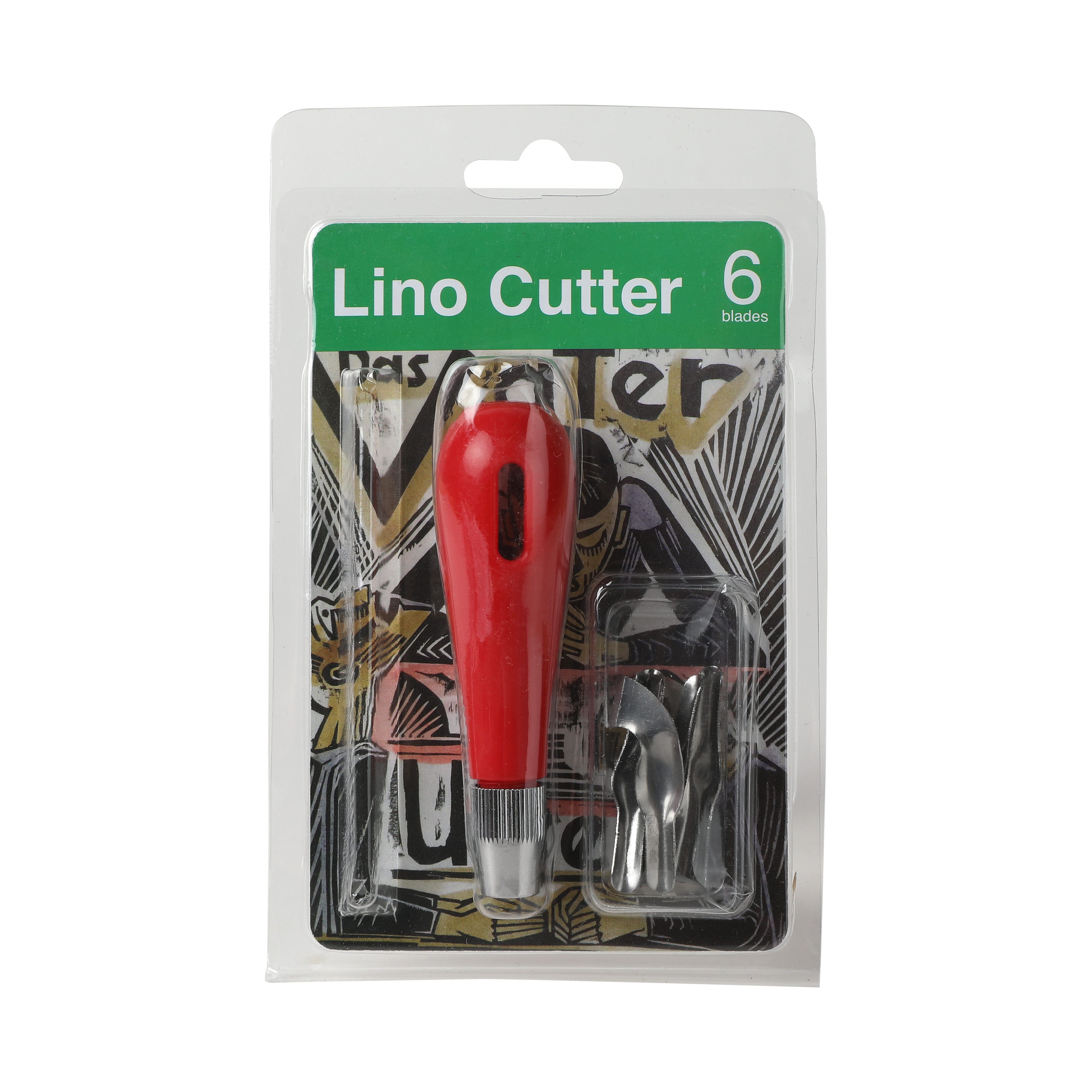 Plastic Lino Cutter set 6pcs
