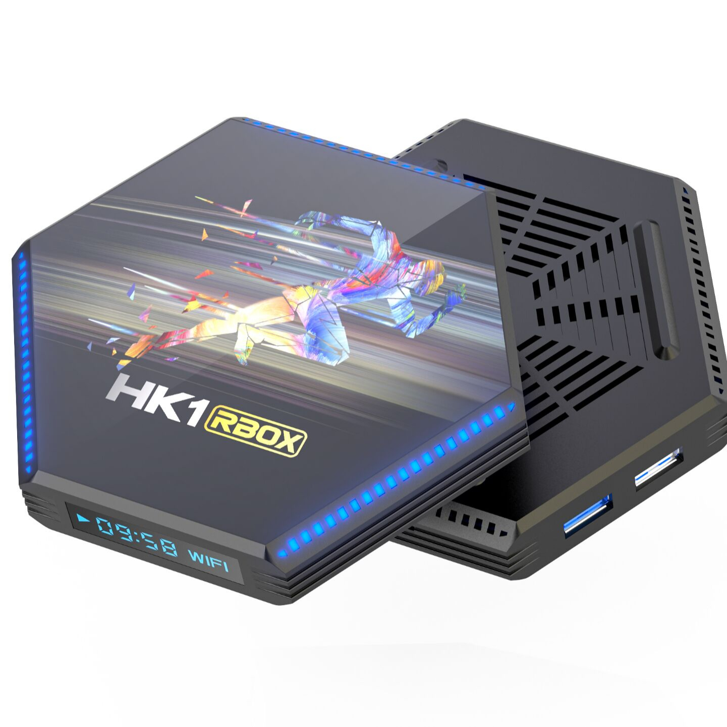 ТВ-приставка RK3566 HK1 RBOX R2, Android 11, четырехъядерный процессор, поддержка двух Wi-Fi, 1000 м, 4 Гб, 32 ГБ