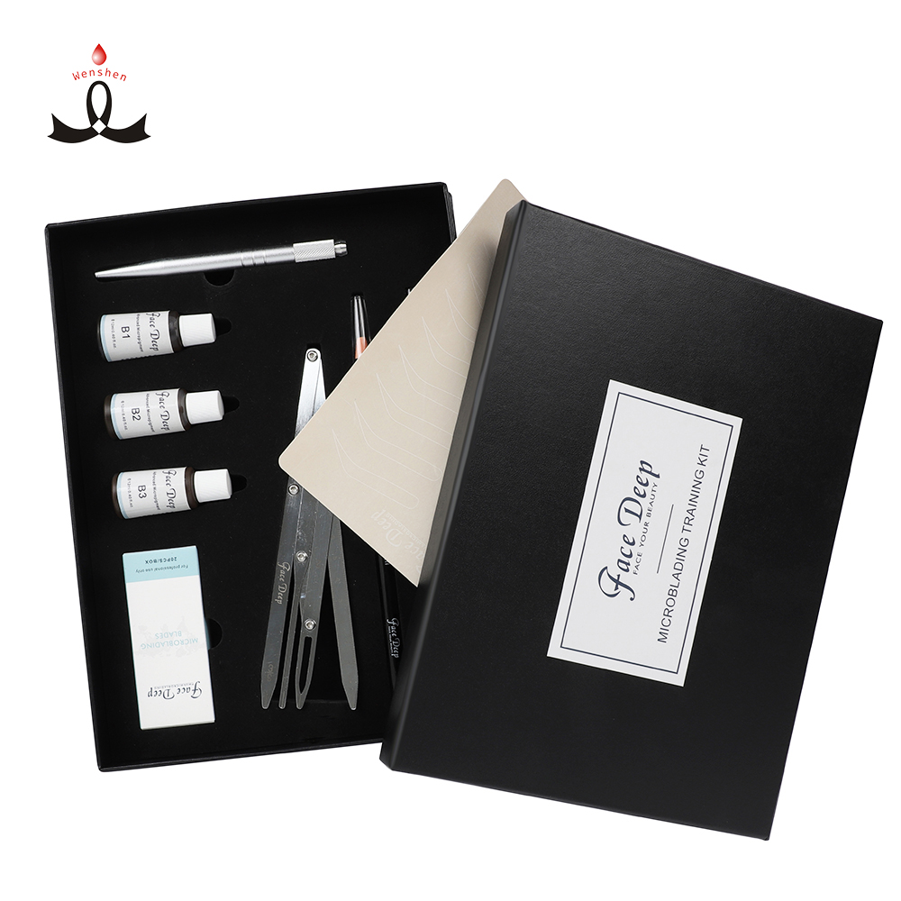 Постоянный макияж Training Kit с карандаш для бровей пигмент Microblading Pen брови штангенциркули