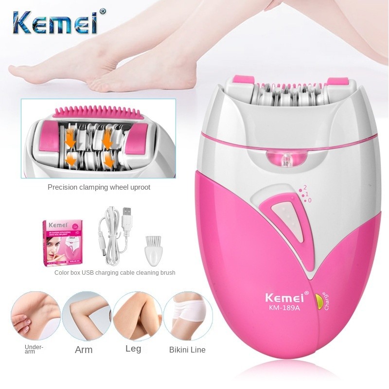 Convenient Safe Painless Hair Removal Epilator Usb Rechargeable Hair Removal Device