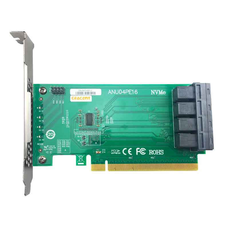 ANU04PE16 ANU04PE16 NVMe контроллер SFF8643-SFF8639 не с кабелем * 2