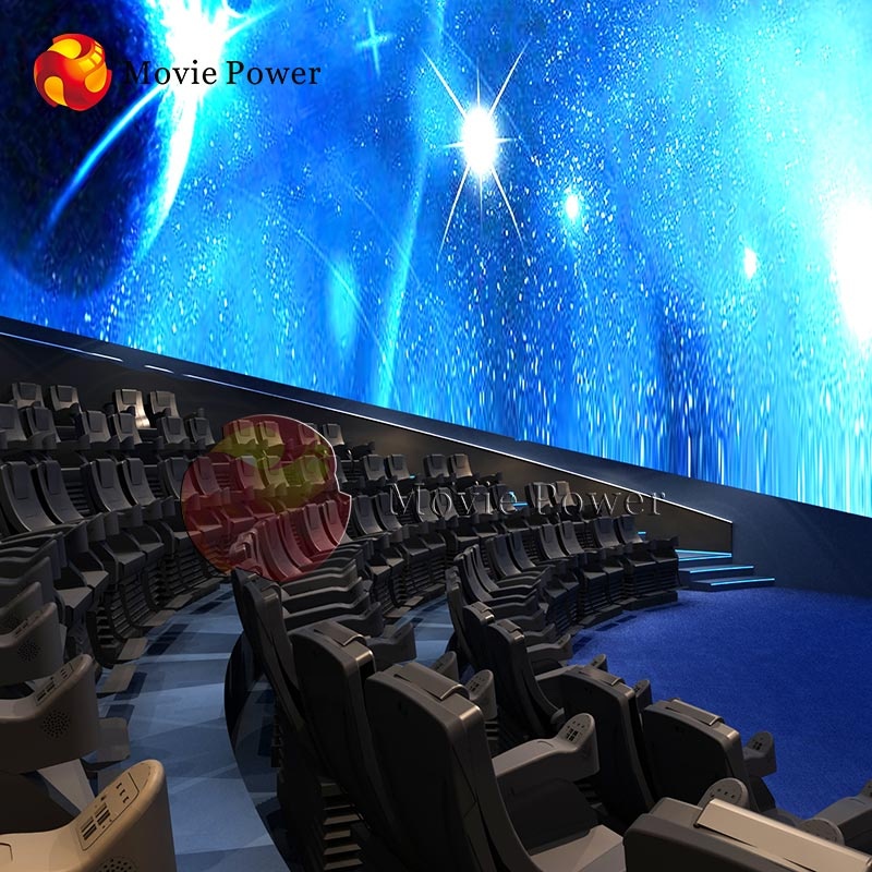Парк аттракционов, полностью захватывающий купол, кинотеатр 4d, оборудование для кинотеатра