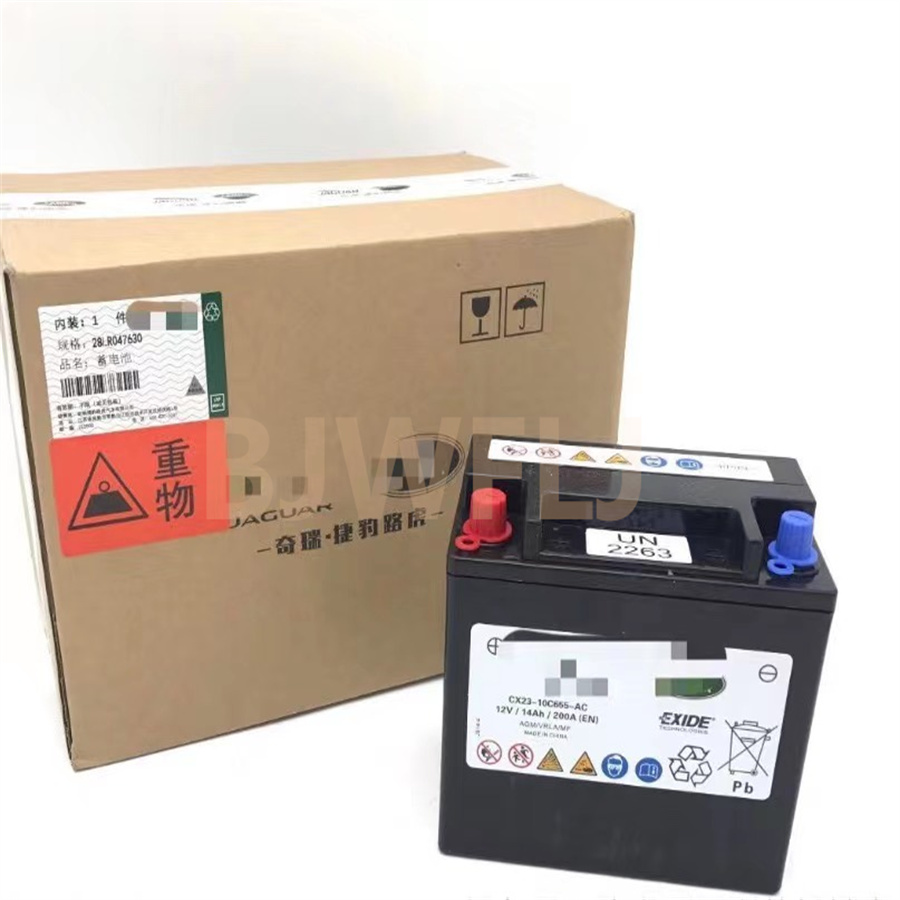 Для Land-rover Start Stop Battery System JDE32902 12V 14AH 200A AGM Exide Evoque LR047630