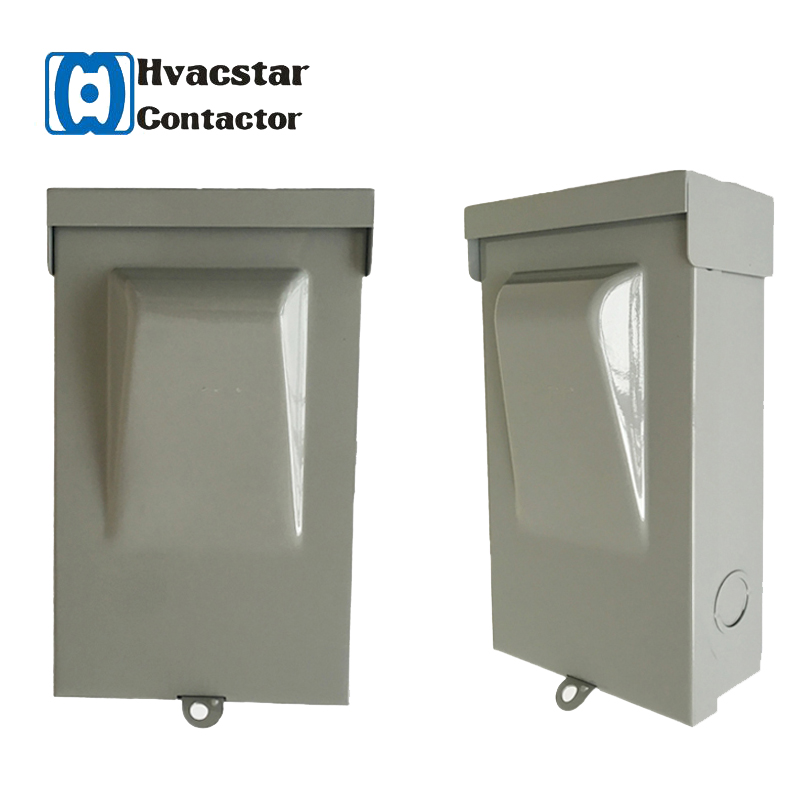CUL Сертифицированный HVAC пластик 60 amp не предохранителем переключатель для кондиционера блок электронных компонентов
