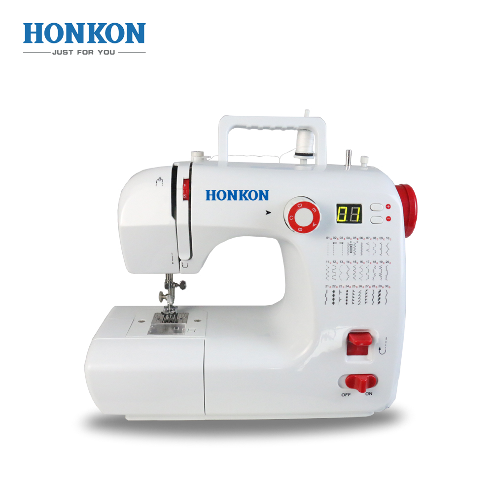 HK-702 Hot Sale Domestic Multi Functional Sewing Machine Easy To Operate Medium Size