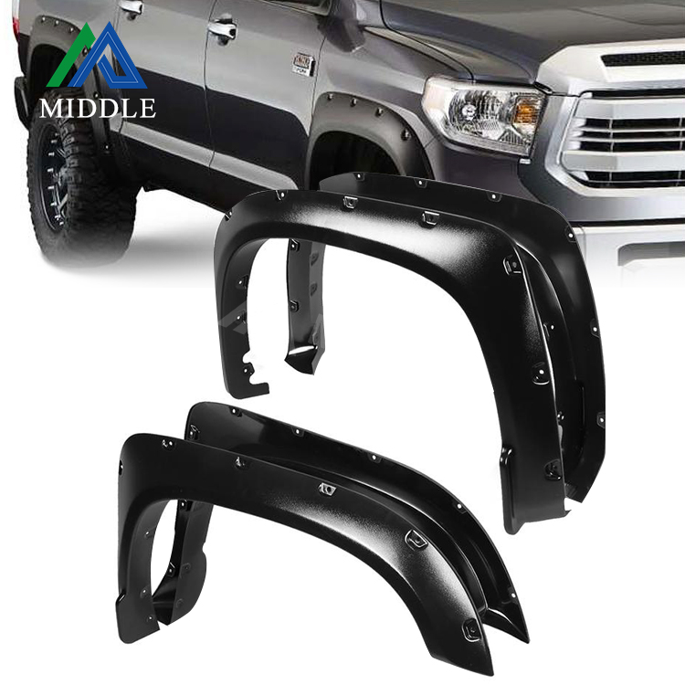 New Arrival Factory Selling Popular American Truck Fender Flares For 2014-2017 Toyota Tundra