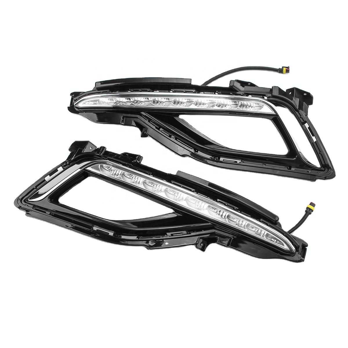 Дневные ходовые огни DRL, светодиодные дневные огни для Hyundai Sonata LF 2014 2015 2016 2017 2018 2019