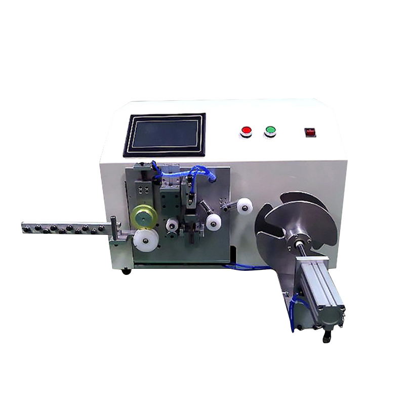 Automatic Counting Wire Cutting Coil Machine Roller Roll Reel Winding Machine Tie Data Cable Making Machine