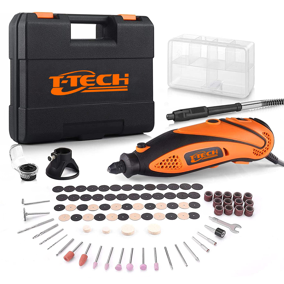 105pcs Accessories Set Mini Drill Machine Electric Die Grinder Dremel Drills 135w Rotary Tools