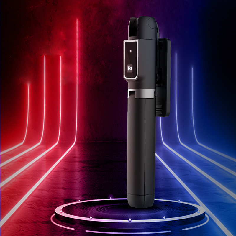 P40 multi-functional 360-degree rotation selfie stick tripod live stand holder for smartphone