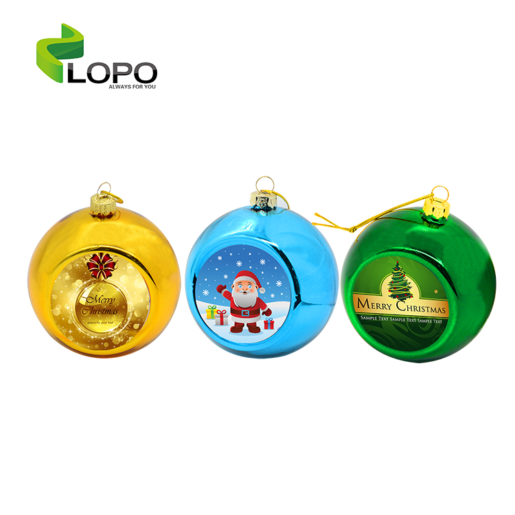 LOPO Christmas decoration supplies Christmas ball for Sublim