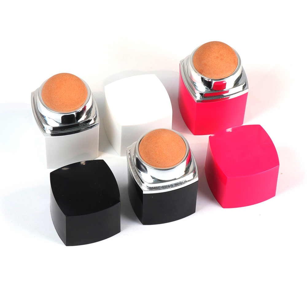 Volcanic rock stone facial oil-absorbing roller for make up private label logo customized box packaging wholesale cosmetics