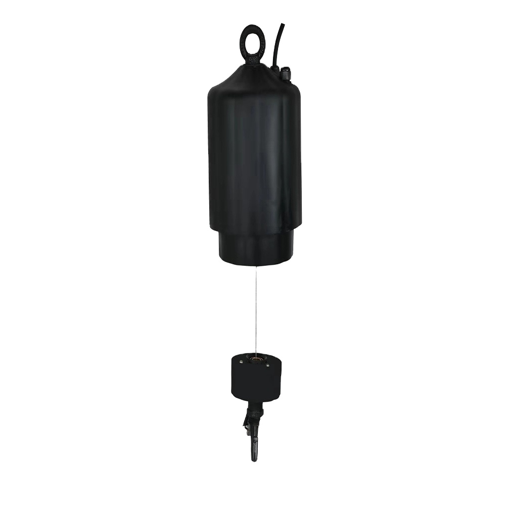 lifting height 6M IP54 10kg light lift with single steel line high quality remote control lifter high bay light lifter