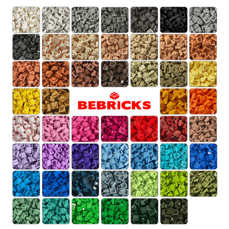 1*1 block Model kits Building block for kids 1x1 Toy bricks colorful building parts MOC brick model 3024 building sets