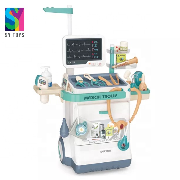 SY Pretend play house doctor toy set play kit games used x-ray machines