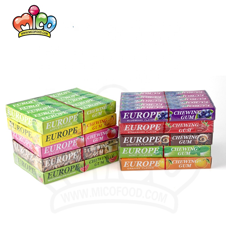 OEM high quality 5 stick Halal fruity flavors chewing gum