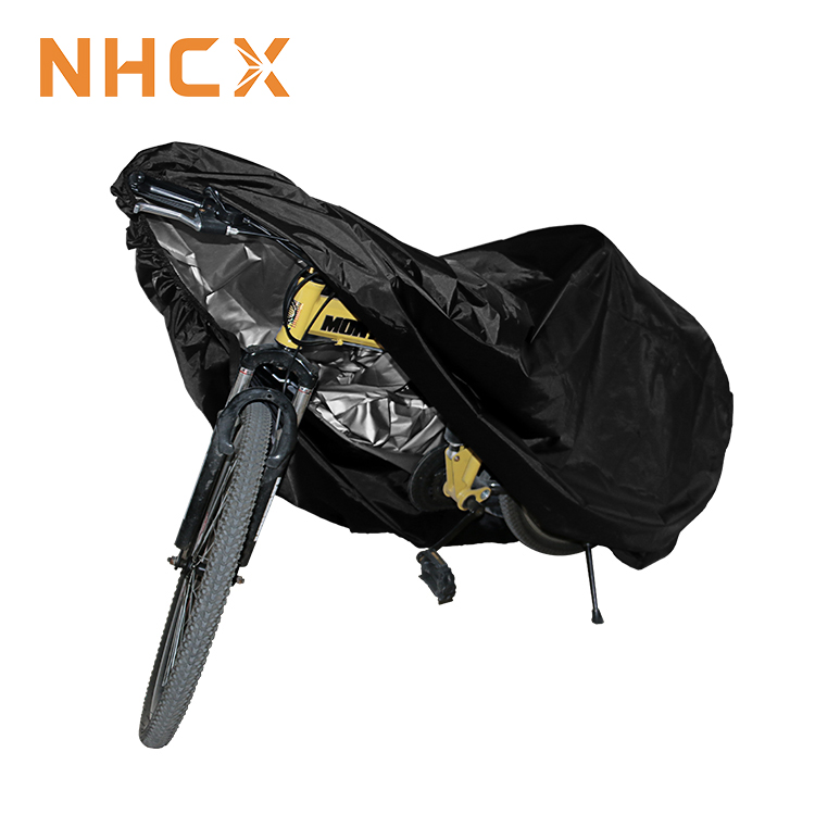 Большая крышка для велосипеда NHCX, наружные водонепроницаемые чехлы для велосипеда с отверстием для замка