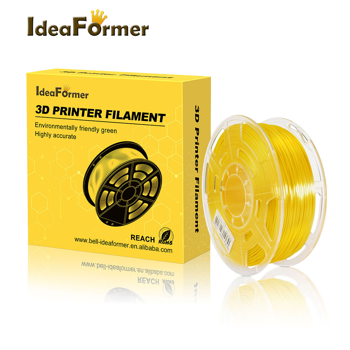 Нить для 3D-принтера Ideaformer DIY, нить PLA /SILK PLA /TPU/PETG /WOOD/ABS, 1 кг, 1,75 мм, высокочистый наполнитель для печати