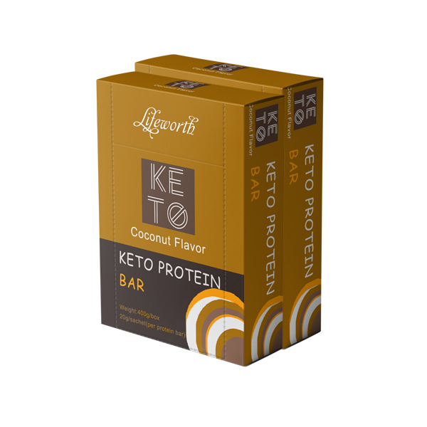 Lifeworth кокосовый Кето белковый бар odm oem