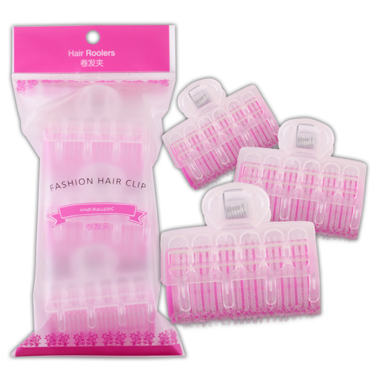 New Fashion Plastic Bangs curler autohesion Magic curl tool Factory direct sale hair rollers for girls