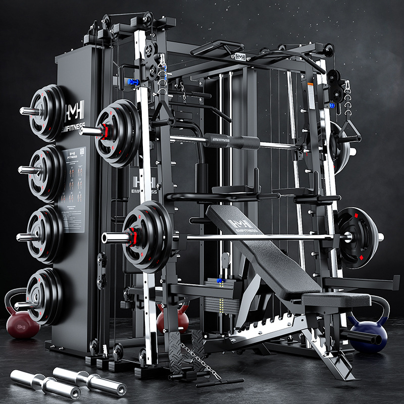 SK Wholesale Gym Equipment Smith Machine Home Exercise Multifunction machine Comprehensive Training Device Fitness