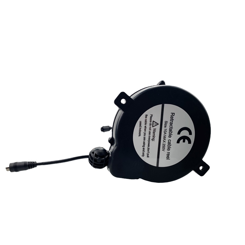 Маленький выдвижной катушка кабеля H05VV-F3 * 1.5MM2 выдвижной Электрический разъем кабель-удлинитель катушка