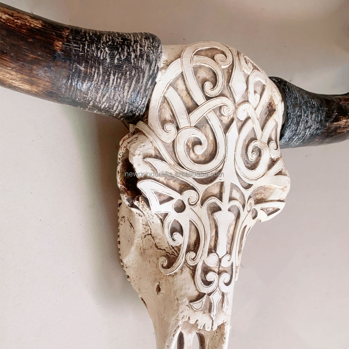 19 inch Large Wall Charmers Large Faux Deer Head Polyresin Animal Head Wall Decor Deer Antlers