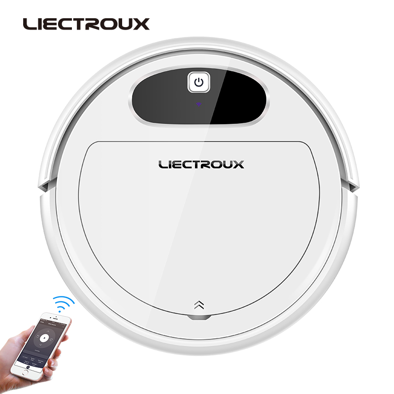 Лучший робот-пылесос LIECTROUX 11S, электрический воздушный насос с водяным баком, большой резервуар для воды, низкий уровень шума, Влажная и сухая уборка