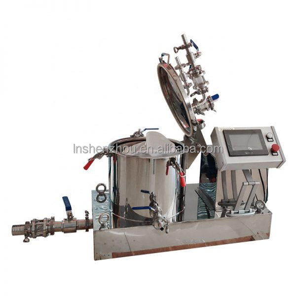 2020 New Design Hemp / Cbd Oil Extraction Flat Plate Basket Fully Sealed Centrifuge with Chiller