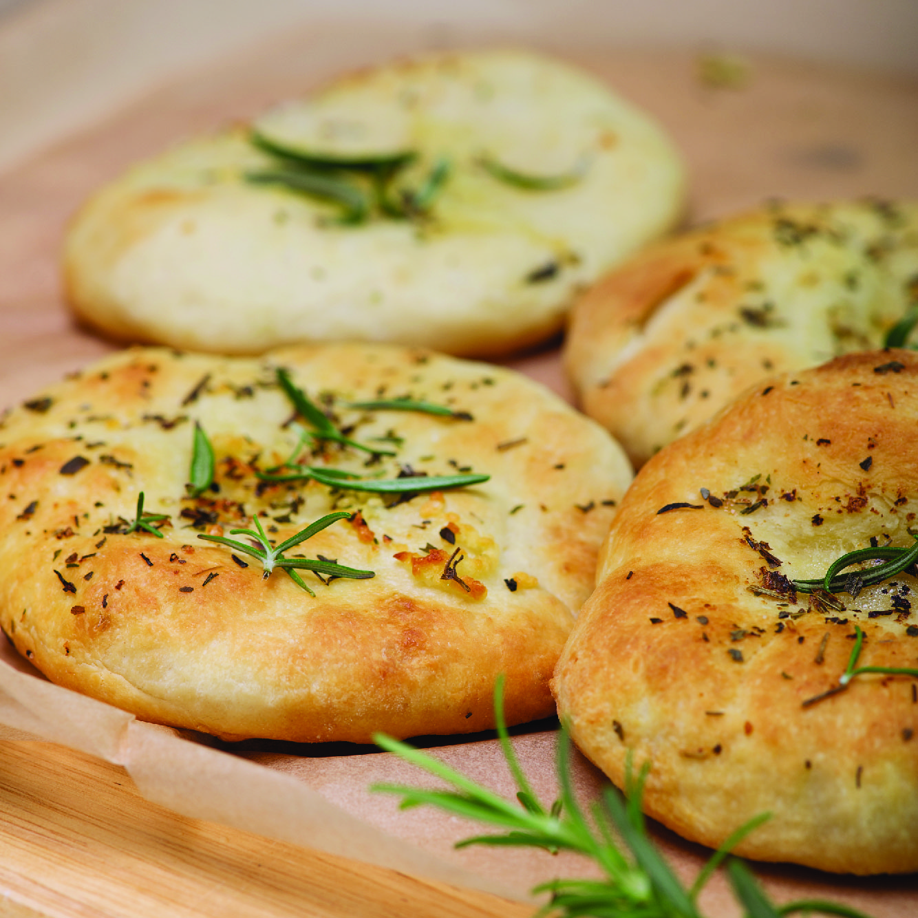 Безглютеновый итальянский замороженный хлеб FOCACCIA