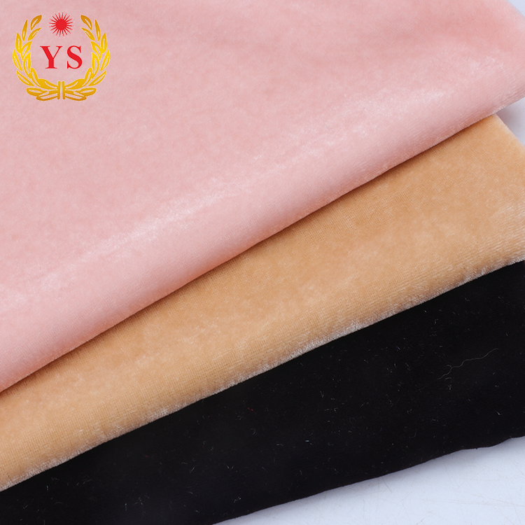 100% polyester spun microfiber peach skin fabric velvet fabric wholesale