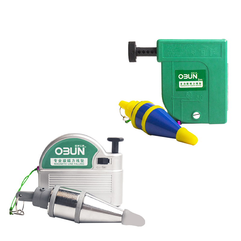 Automatic Plumb B ob Setter Leveling Test Verticalit Measuring Tool Retractable Line Reel Hand Tools