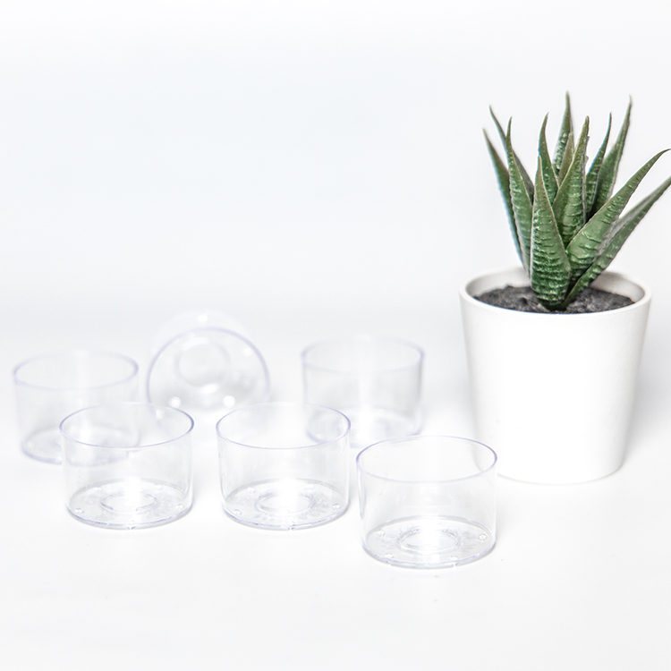 China christmas decorate artistic tealight plastic candle holders