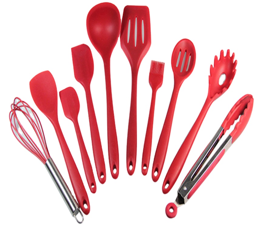 Hot selling 15 Piece heat-resistant silicone Kitchen Baking Set