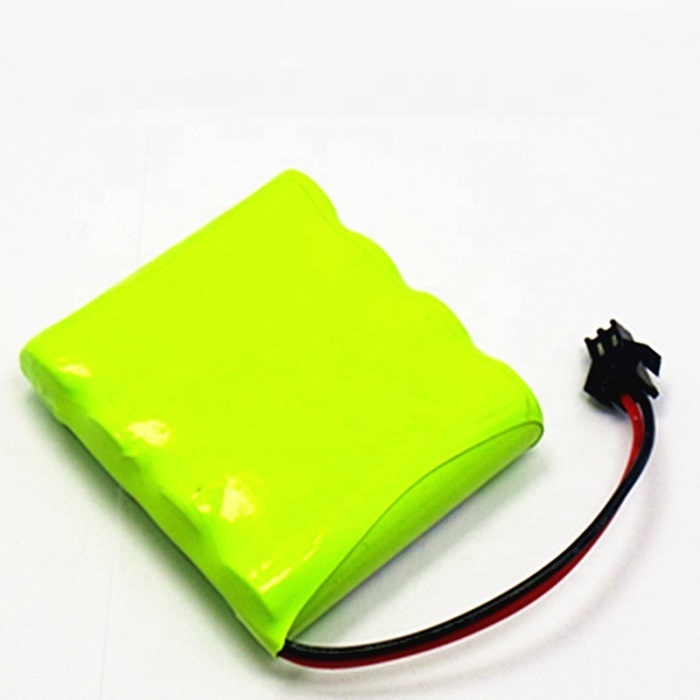 Недорогая aa nimh 4,8 v 500mah батарея для светодиодных ламп