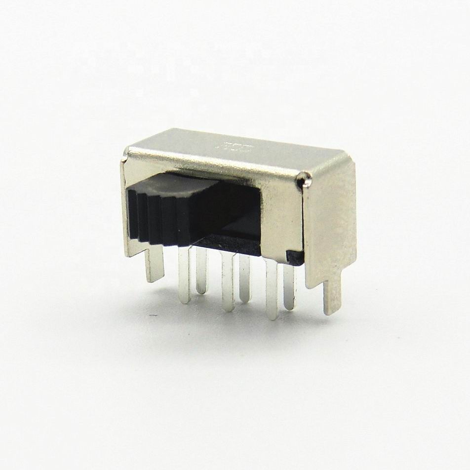 2P2T 2 way dpdt мини ползунковый переключатель