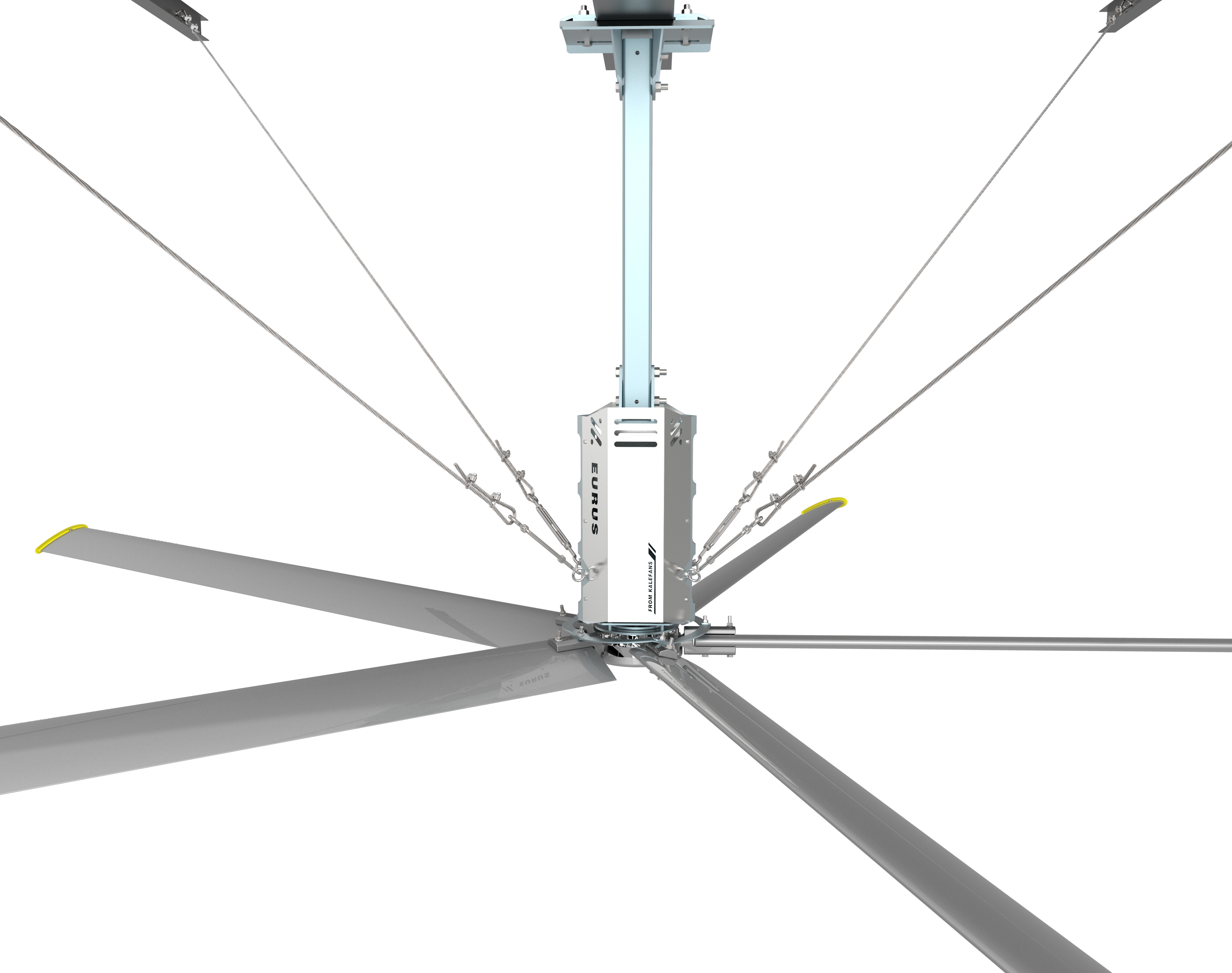 Kale HVLS 5 лопастей вентилятора hvls, большой потолочный вентилятор