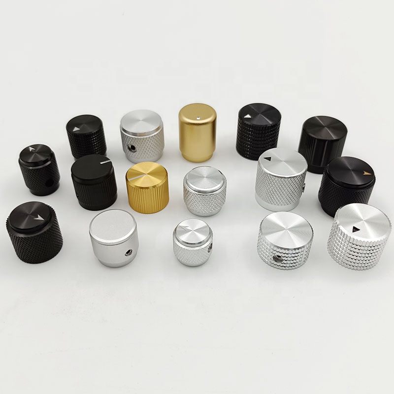 Diameter 12mm to 17mm Lock Screw Aluminum Pedal Control Knobs