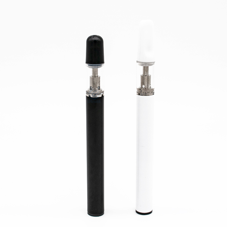 0.5ml/1.0ml tank Cartridges vape Pen for thick cbd oil with Ceramic coil heating 350mAh battery body