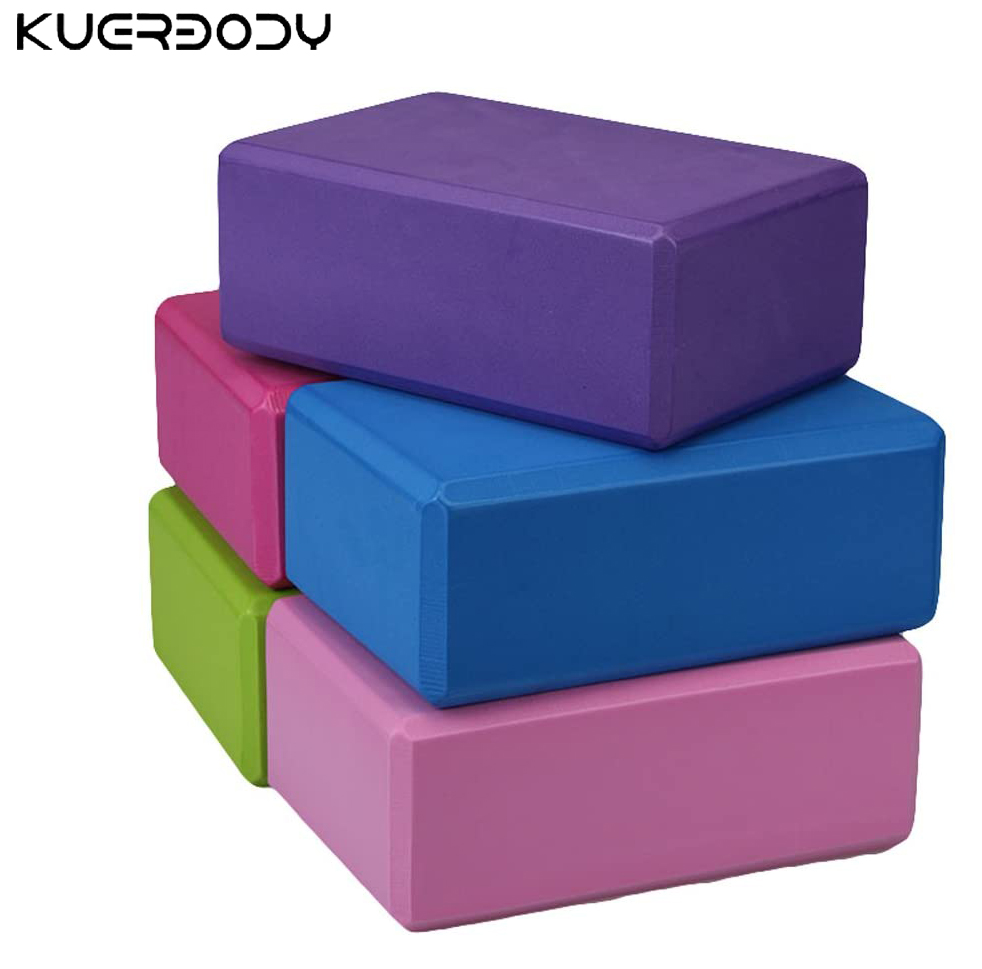 EVA Yoga Props Foam Brick Gym Exercise Block Stretching Aid Body Shaping Sport Health Training Equipment