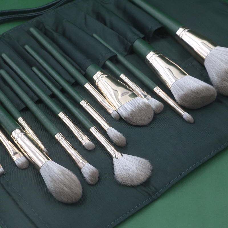 Brush Set Makeup Private Label Portable Cosmetic Tools Mermaid Brushes