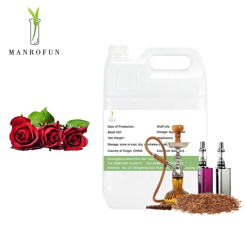 Competitive Price Flavoured Vape Pen Rose E-liquid Flavor Tobacco Shisha Flavors