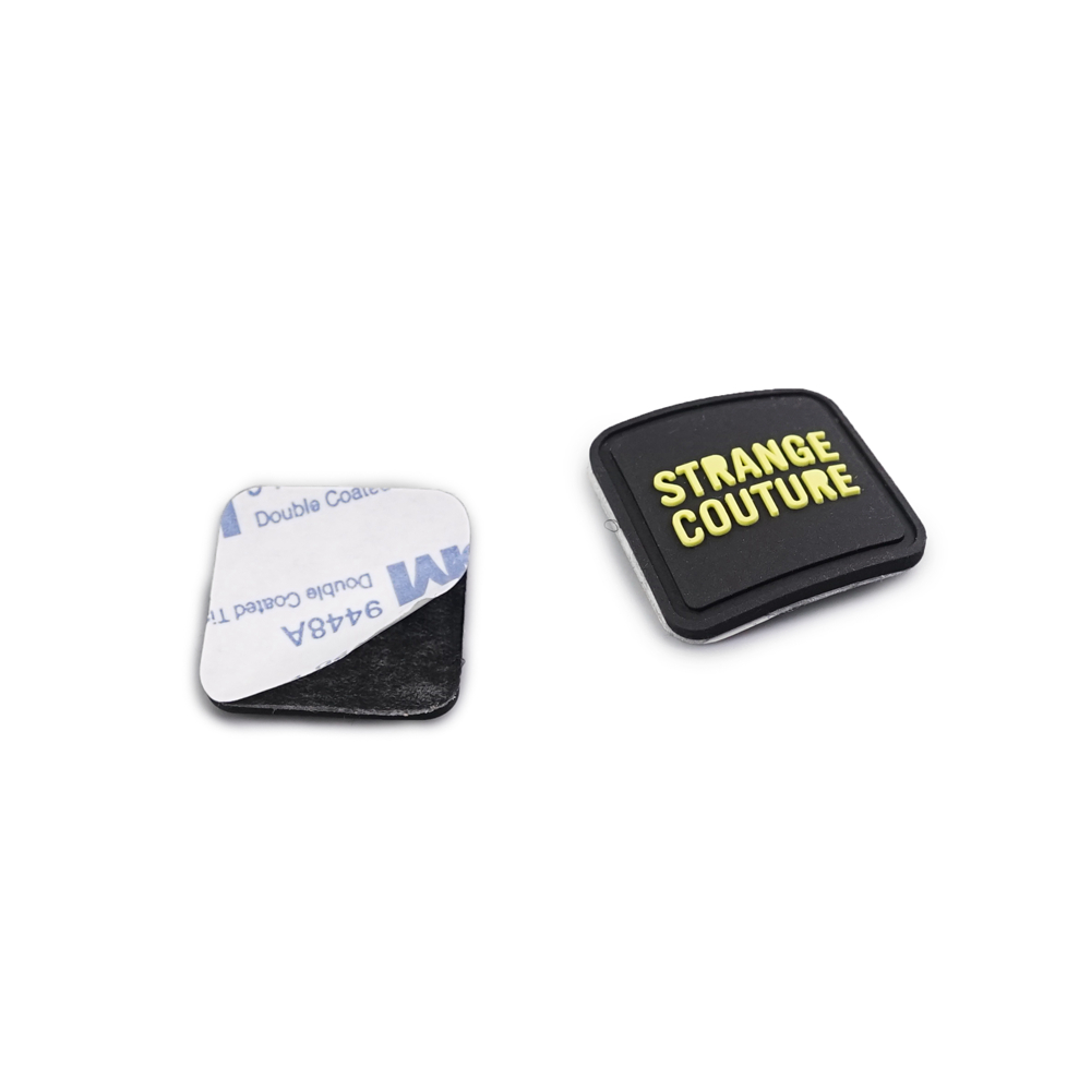 Eco-friendly Customized Embossed Logo Custom PVC Patch for Garment 3D Rubber Patches