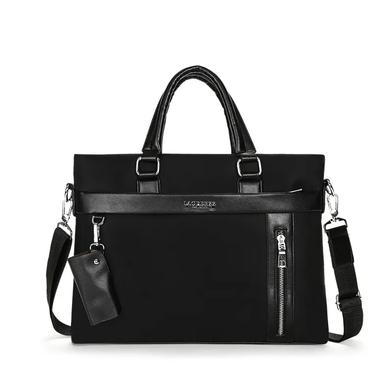 Custom nylon men's briefcase waterproof business bag men's office computer bag
