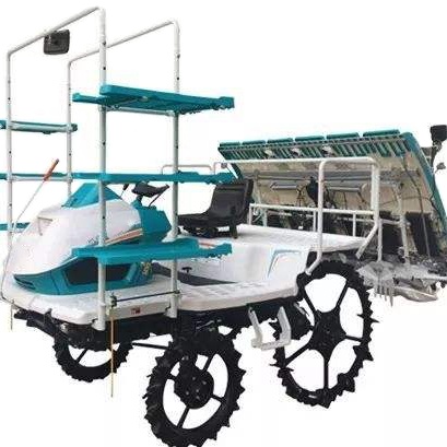 8 рядов ручной падди transplanter риса на ёршиках посадки риса машина риса сажалка рисовый плантатор