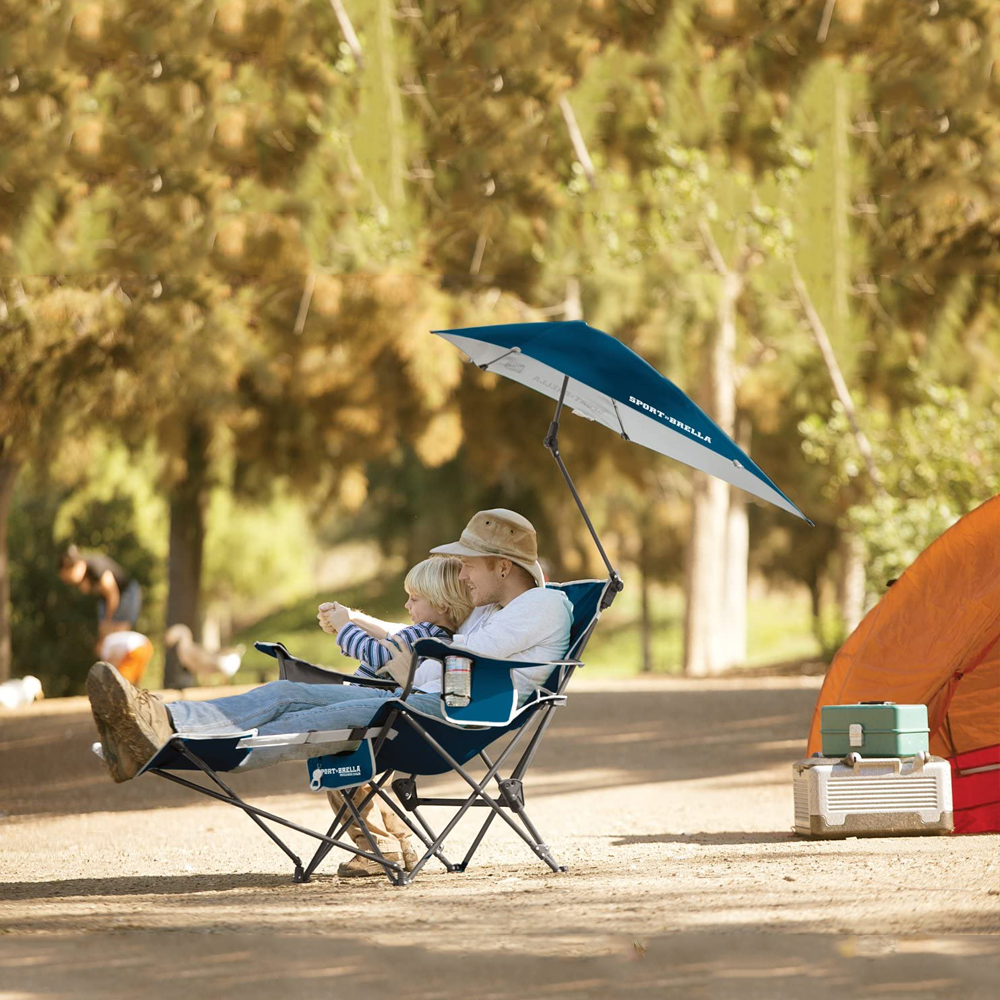 Suntour 3-х позиционный для дивана Recliner Fodable стул со съемными зонтик и подставкой для ног