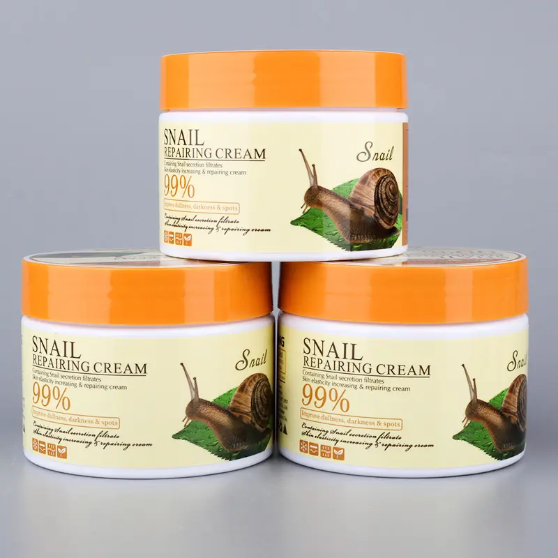 Wholesale Skin Care Cream Repair Snail Moisturizing Whitening Cream Snail Repair Face Cream
